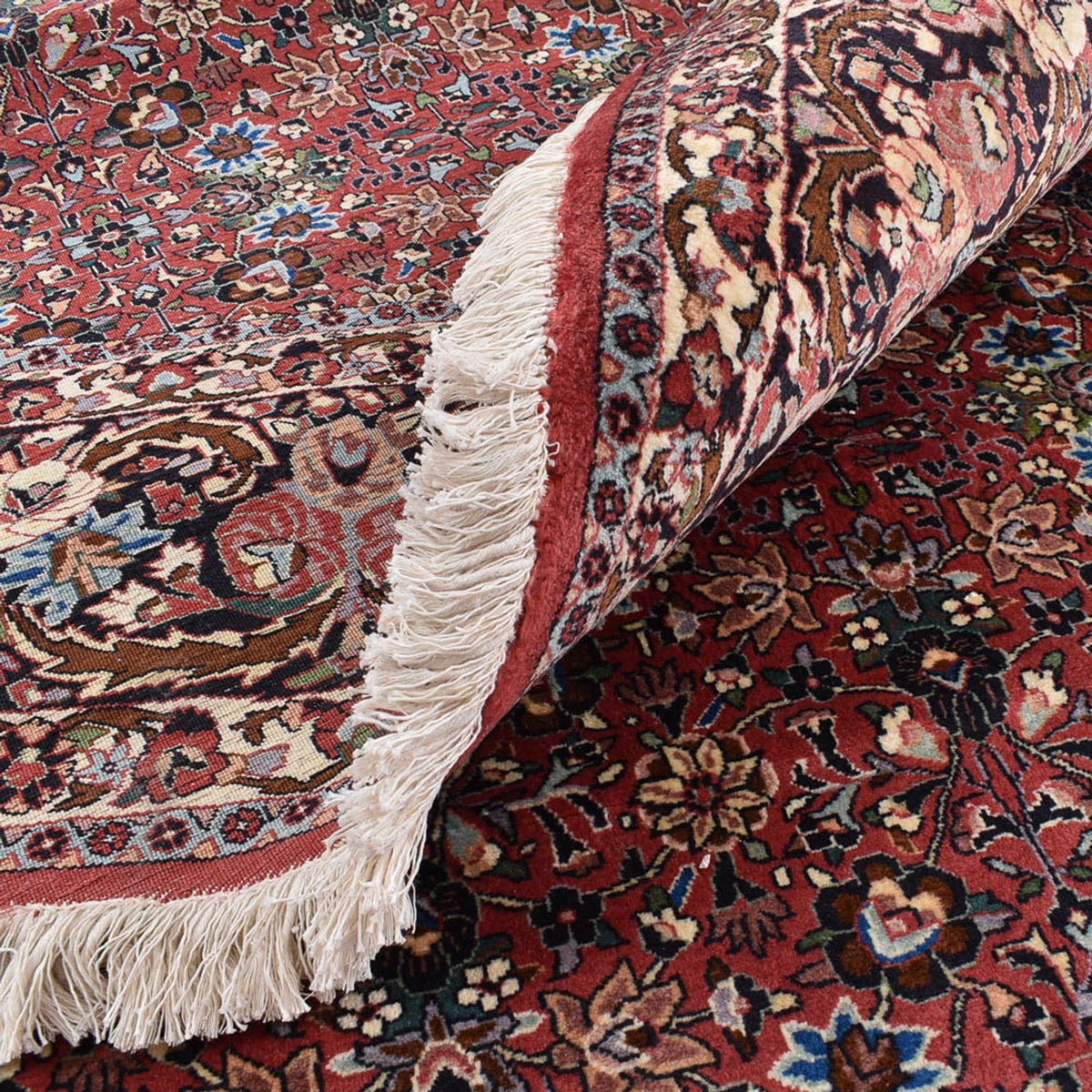 Tappeto Persero - Bidjar rotondo  - 400 x 400 cm - ruggine