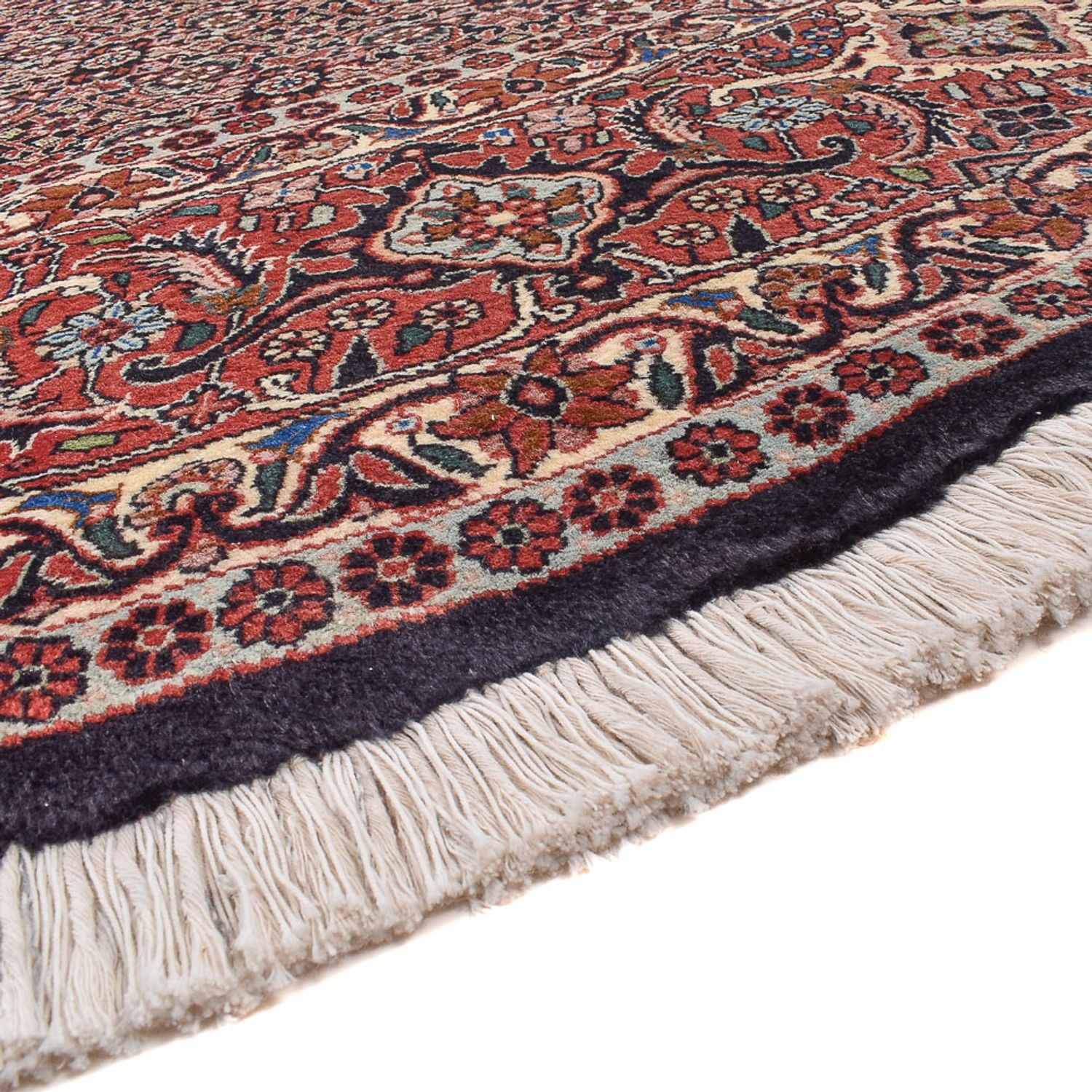 Tappeto Persero - Bidjar rotondo  - 300 x 300 cm - rosso scuro