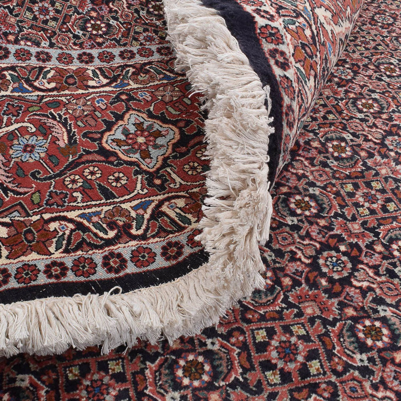 Tappeto Persero - Bidjar rotondo  - 300 x 300 cm - rosso scuro