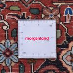 Tappeto Persero - Bidjar rotondo  - 300 x 300 cm - rosso scuro