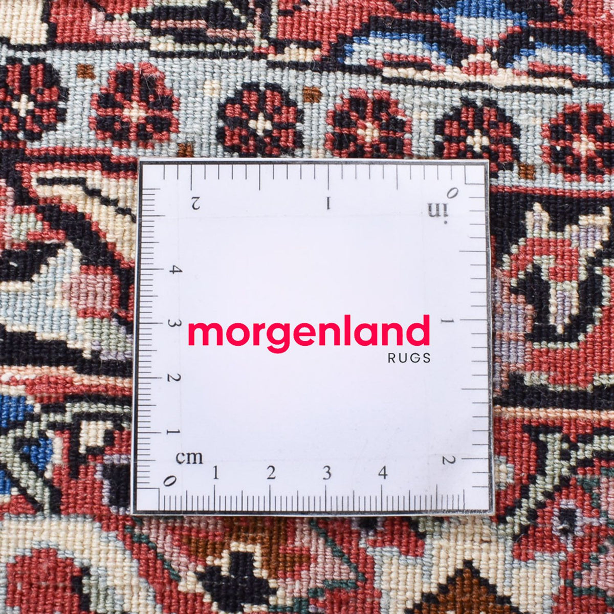 Tappeto Persero - Bidjar rotondo  - 245 x 245 cm - ruggine