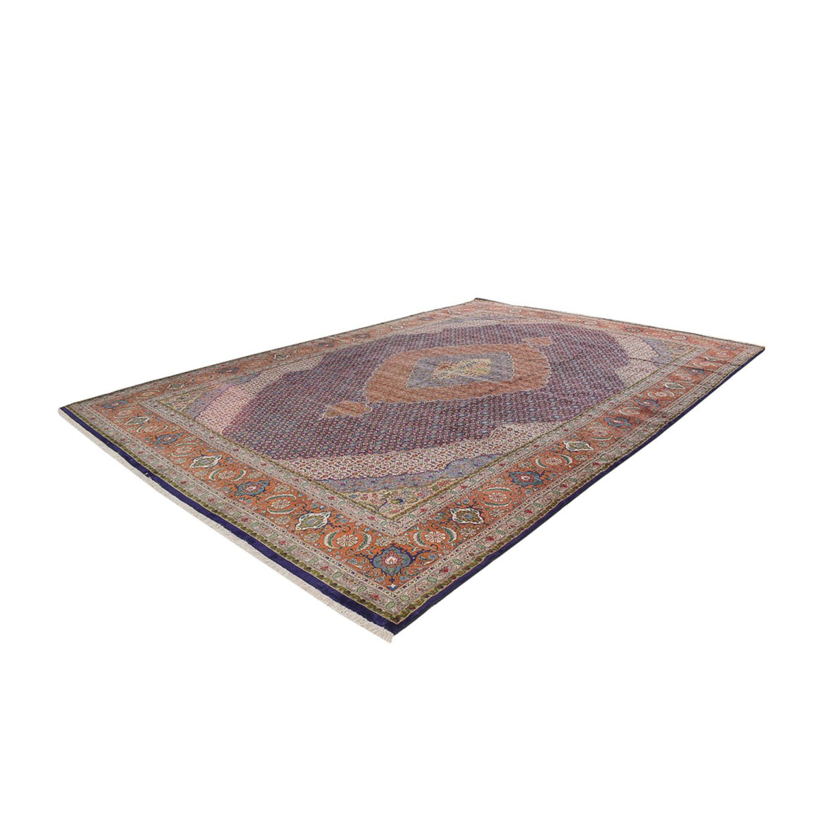 Tappeto Persero - Tabriz - Reale - 520 x 350 cm - viola
