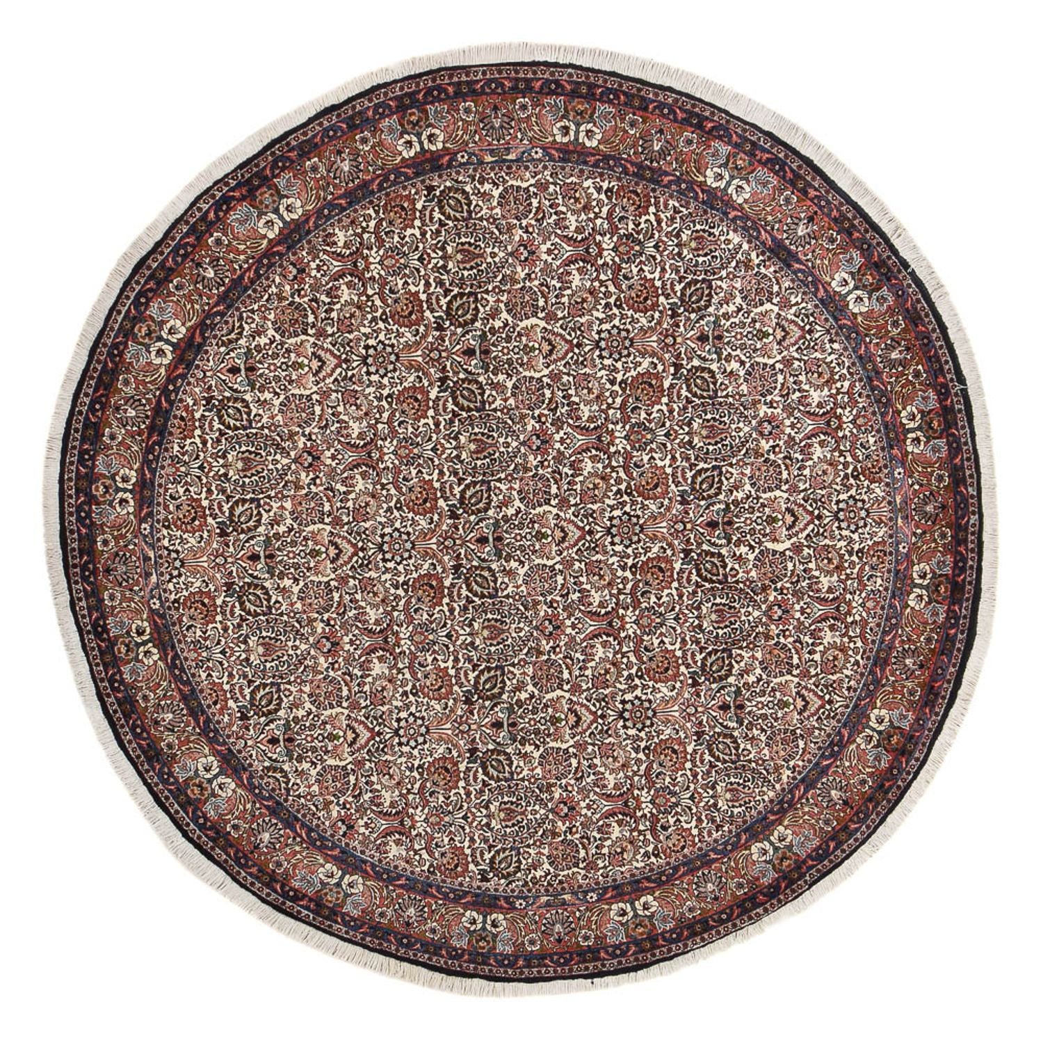 Tappeto Persero - Bidjar rotondo  - 250 x 250 cm - ruggine