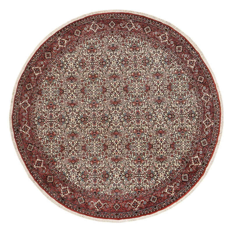 Tappeto Persero - Bidjar rotondo  - 300 x 300 cm - ruggine