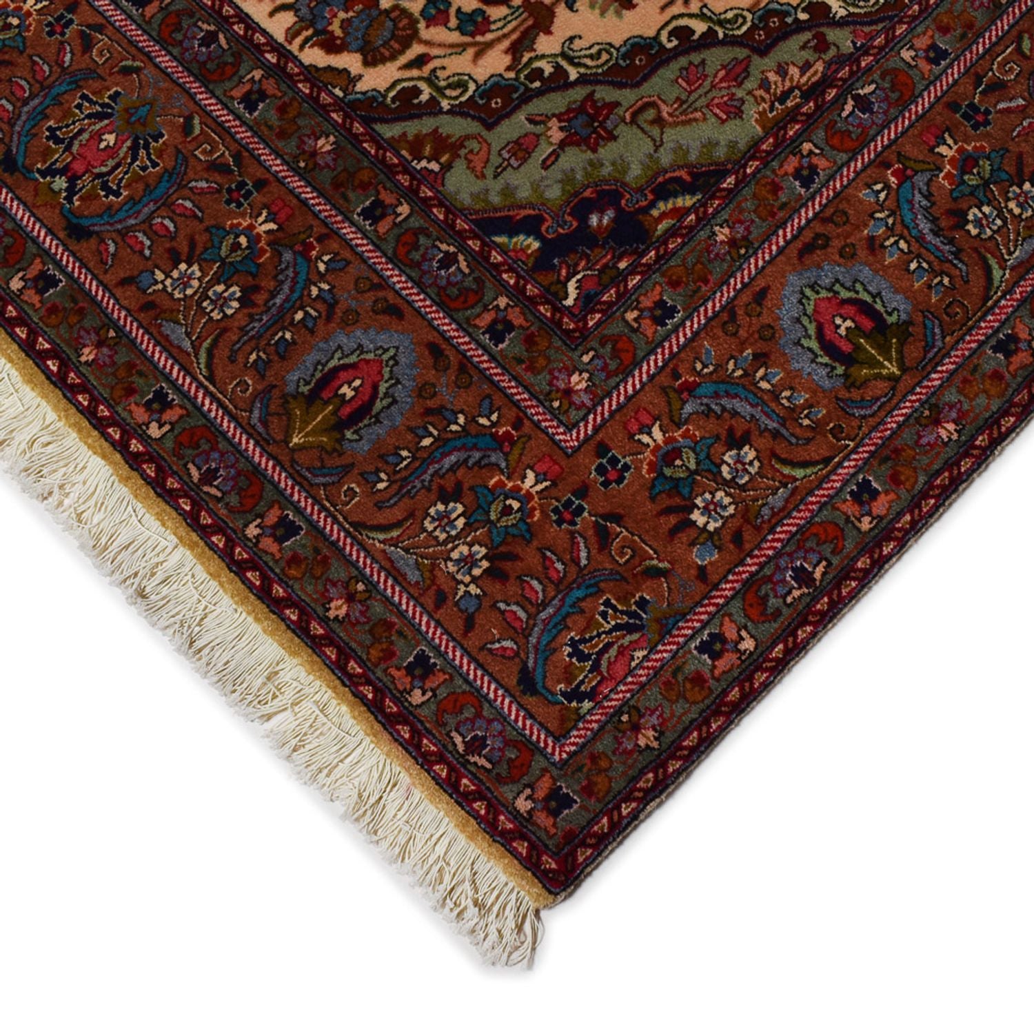 Tappeto Persero - Tabriz - Reale - 312 x 206 cm - beige scuro