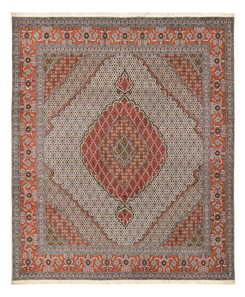 Tappeto Persero - Tabriz - Reale - 310 x 258 cm - ruggine