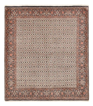 Tappeto Persero - Bidjar - 243 x 210 cm - marrone chiaro