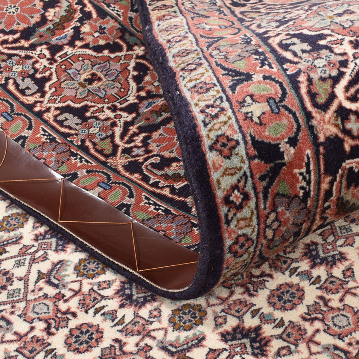 Tappeto Persero - Bidjar - 243 x 210 cm - marrone chiaro