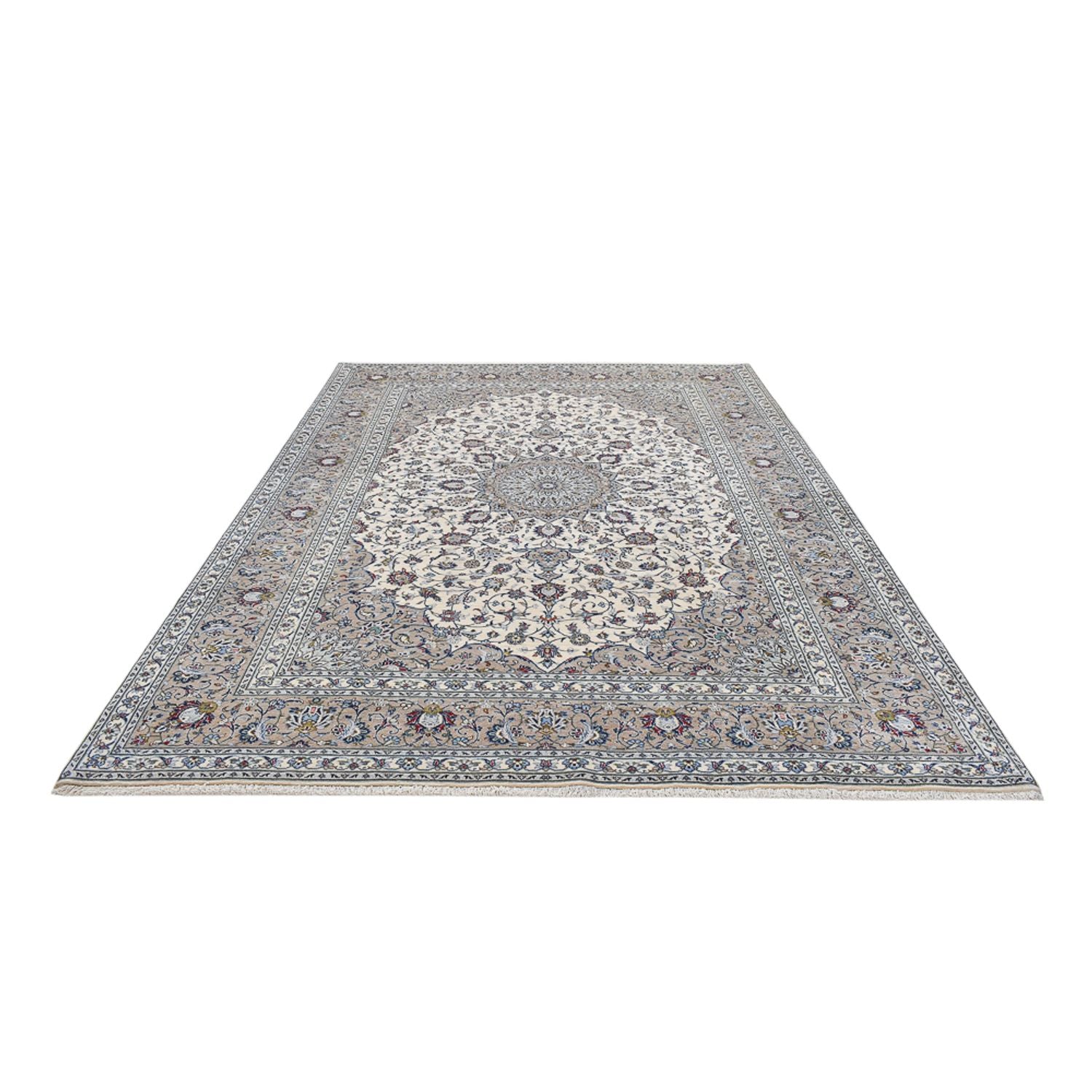 Tappeto Persero - Keshan - Reale - 354 x 240 cm - grigio