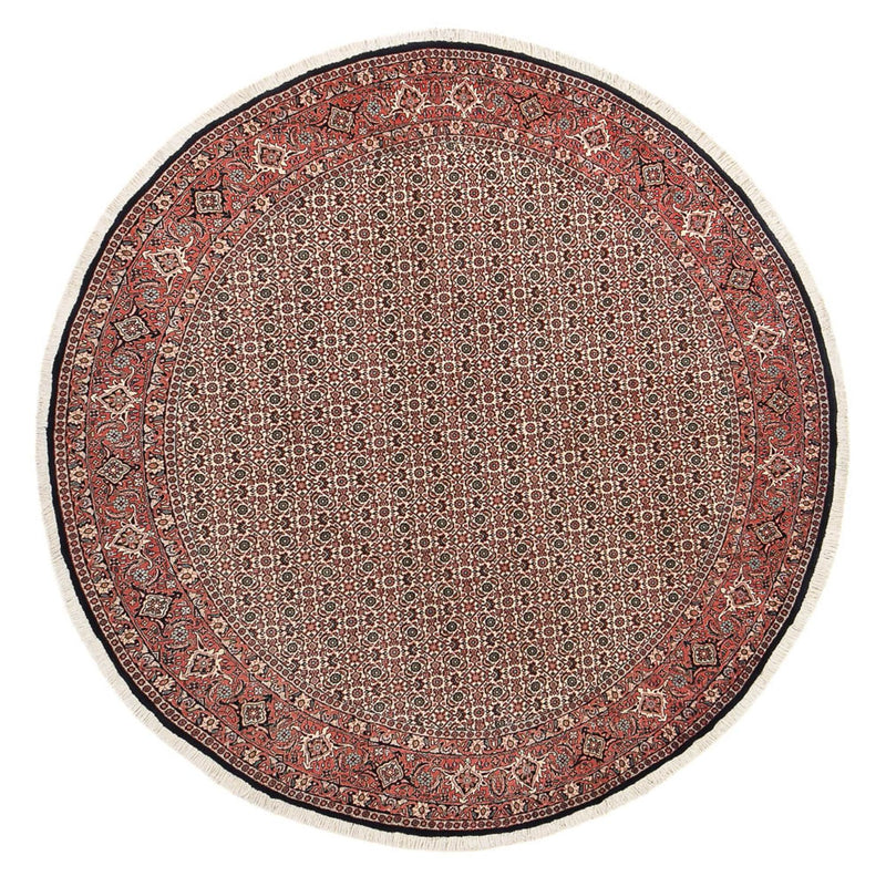 Tappeto Persero - Bidjar rotondo  - 250 x 250 cm - ruggine