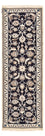 Tappeto corsia Tappeto Persero - Nain - Reale - 186 x 65 cm - blu scuro