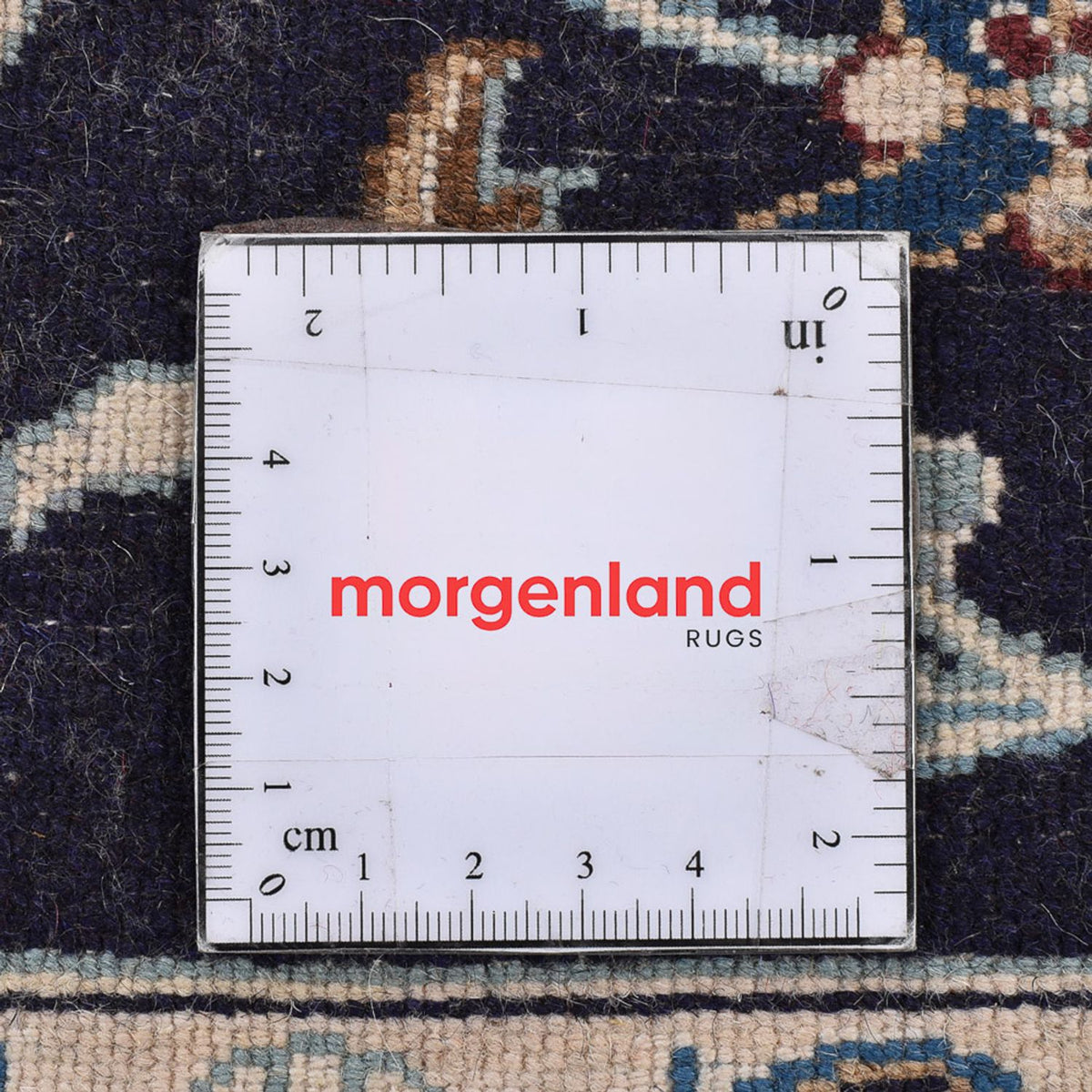 Tappeto corsia Tappeto Persero - Nain - Reale - 186 x 65 cm - blu scuro