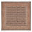 Tappeto Persero - Tabriz - Reale quadrato  - 203 x 202 cm - ruggine