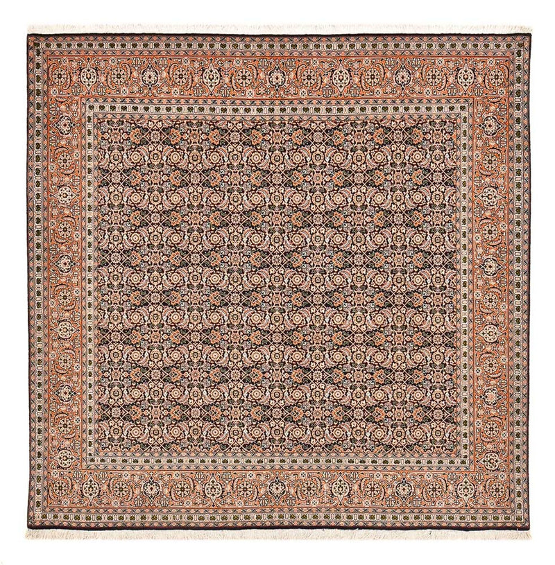 Tappeto Persero - Tabriz - Reale quadrato  - 203 x 202 cm - ruggine