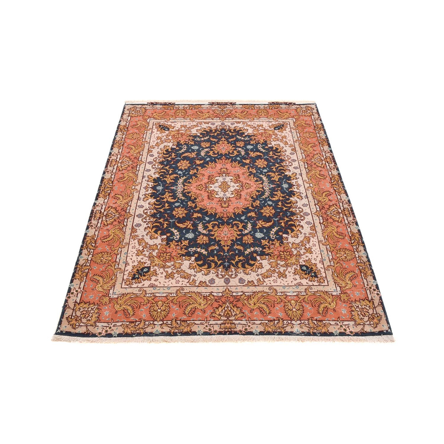 Tappeto Persero - Tabriz - Premio - 202 x 148 cm - multicolore