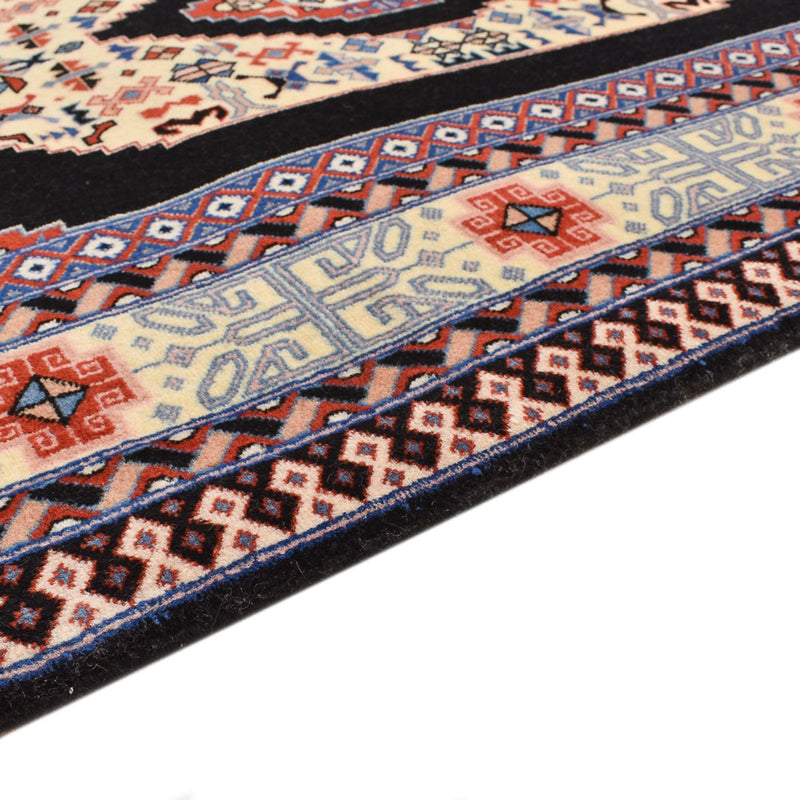 Tappeto corsia Tappeto Persero - Tabriz - Premio - 305 x 75 cm - blu scuro