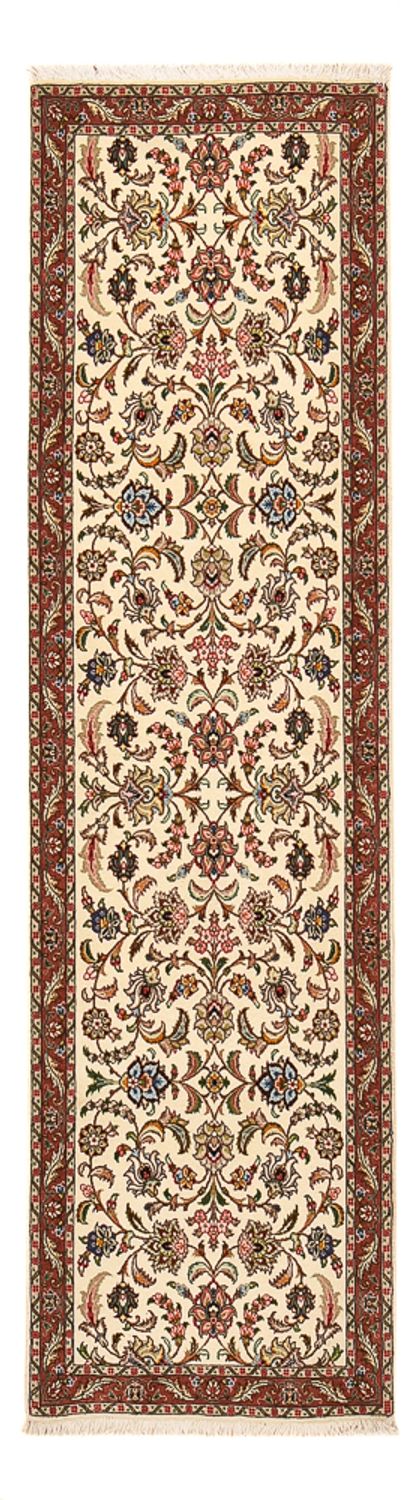 Tappeto corsia Tappeto Persero - Tabriz - Premio - 255 x 70 cm - sabbia