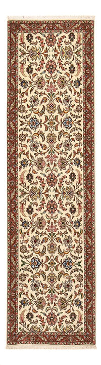 Tappeto corsia Tappeto Persero - Tabriz - Premio - 255 x 70 cm - sabbia