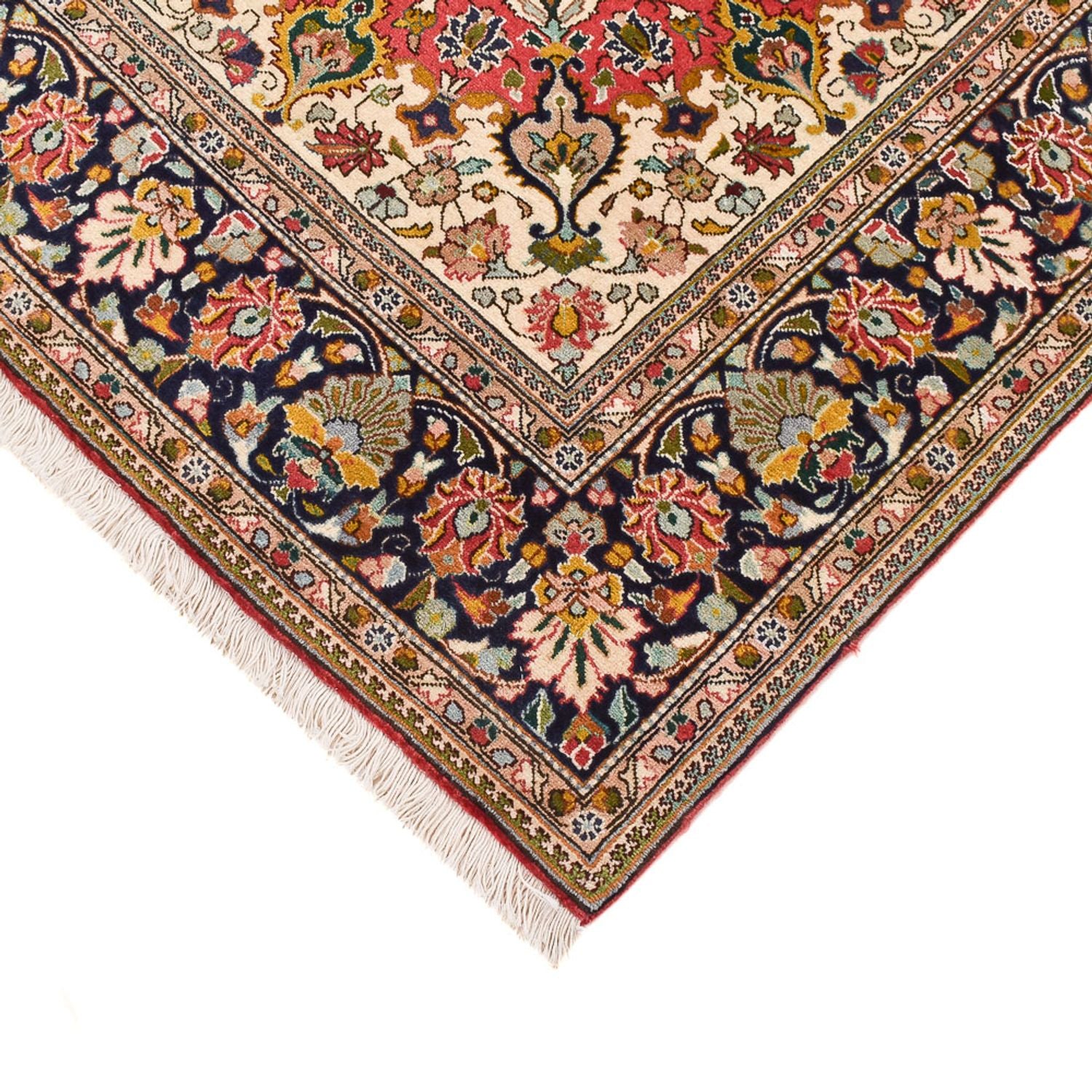 Tappeto Persero - Tabriz - Reale - 198 x 147 cm - rosso
