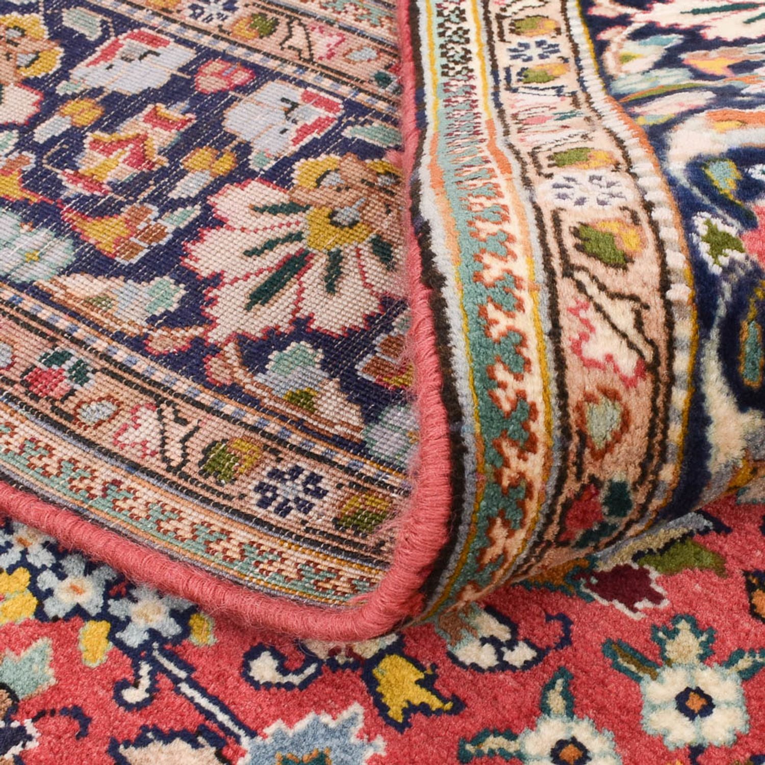 Tappeto Persero - Tabriz - Reale - 198 x 147 cm - rosso
