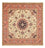 Tappeto Persero - Tabriz - Reale - 276 x 254 cm - sabbia