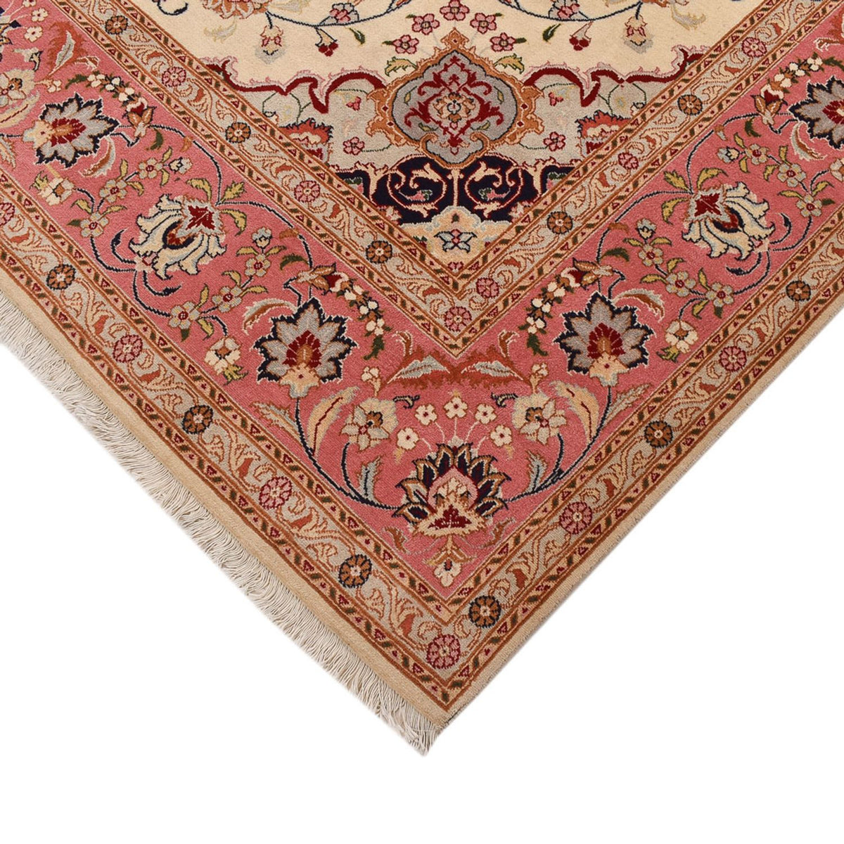Tappeto Persero - Tabriz - Reale - 276 x 254 cm - sabbia