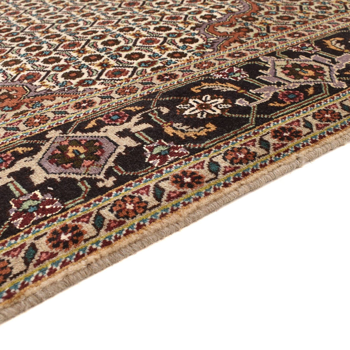 Tabriz - 40 Raj Tappeto 198x203cm - Tappeto persiano