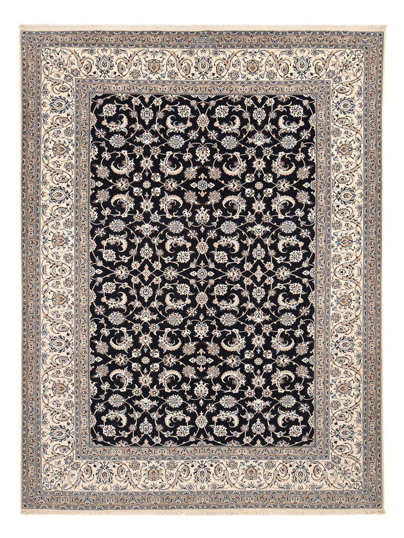 Tappeto Persero - Nain - Premio - 342 x 258 cm - blu scuro