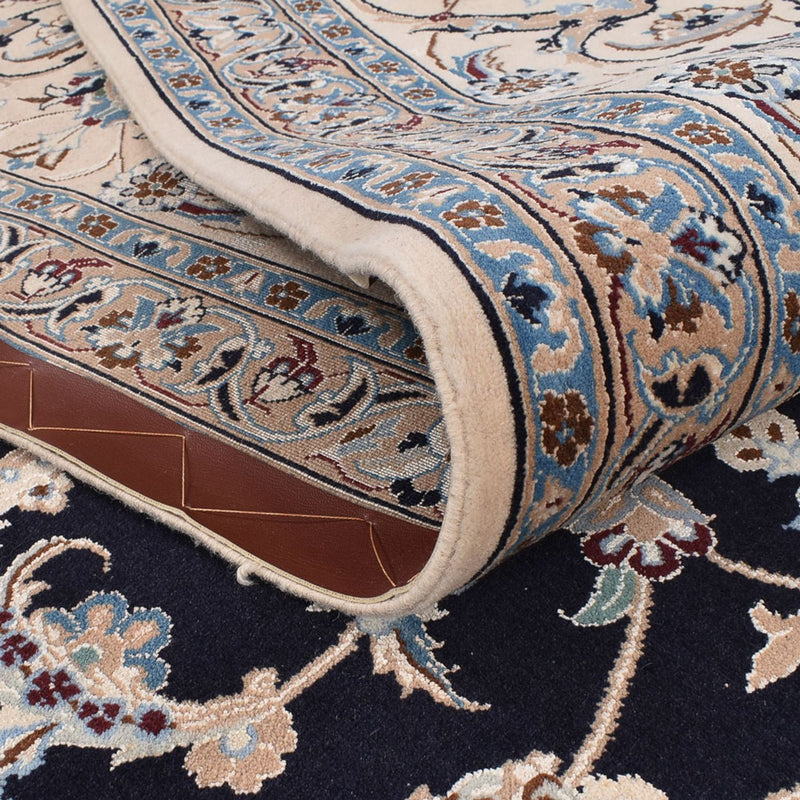 Tappeto Persero - Nain - Premio - 342 x 258 cm - blu scuro