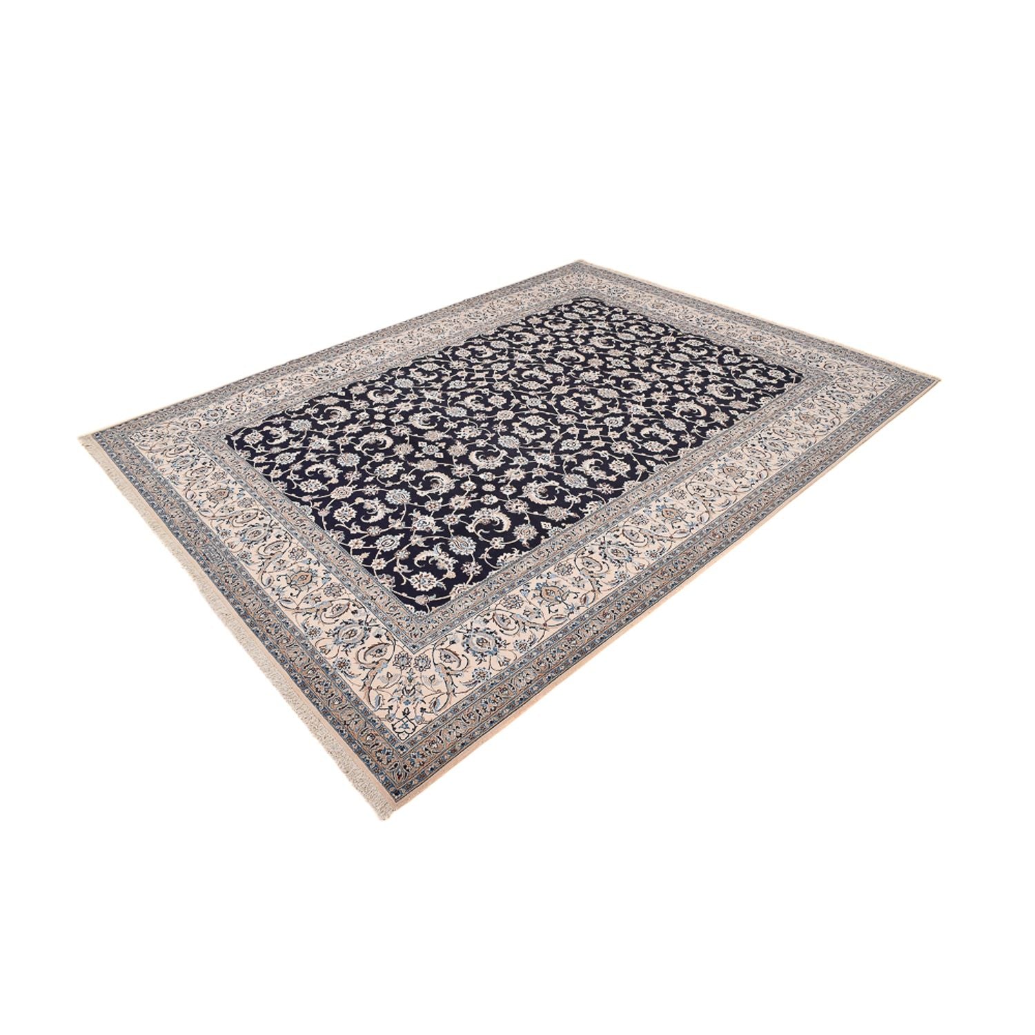 Tappeto Persero - Nain - Premio - 342 x 258 cm - blu scuro