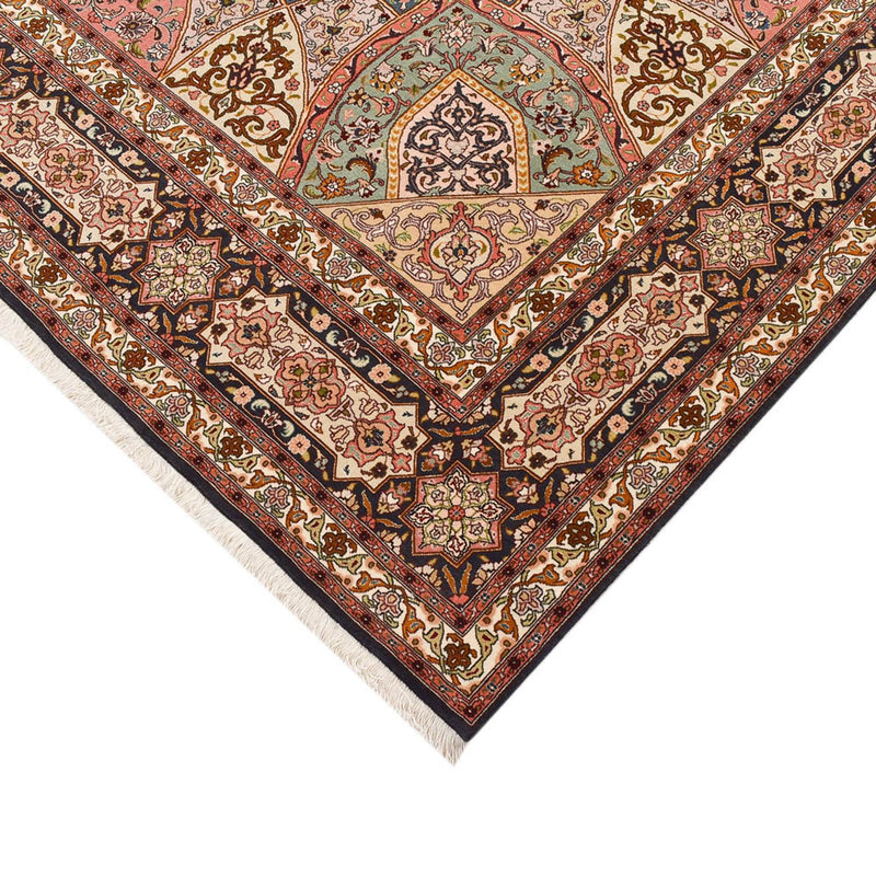 Tappeto Persero - Tabriz - Reale - 263 x 252 cm - beige scuro