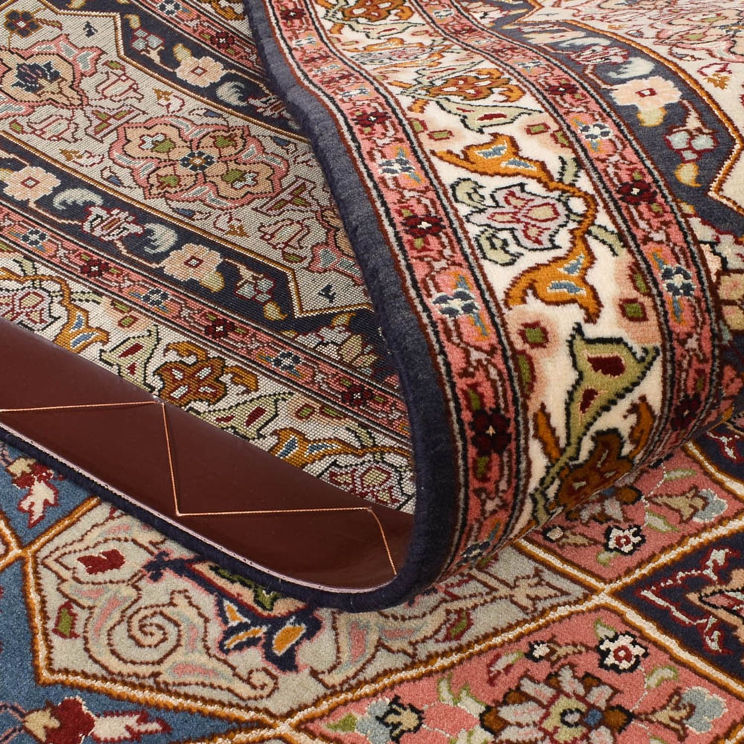 Tappeto Persero - Tabriz - Reale - 263 x 252 cm - beige scuro
