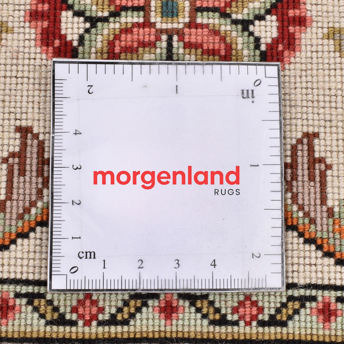 Tappeto corsia Tappeto Persero - Tabriz - Reale - 202 x 69 cm - crema