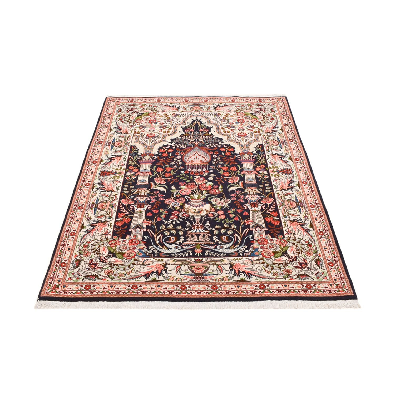 Tappeto Persero - Tabriz - Premio - 196 x 150 cm - multicolore