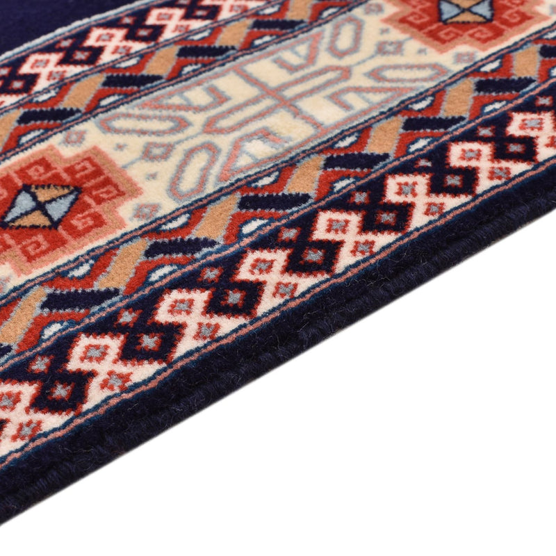 Tappeto corsia Tappeto Persero - Tabriz - Premio - 186 x 72 cm - blu scuro