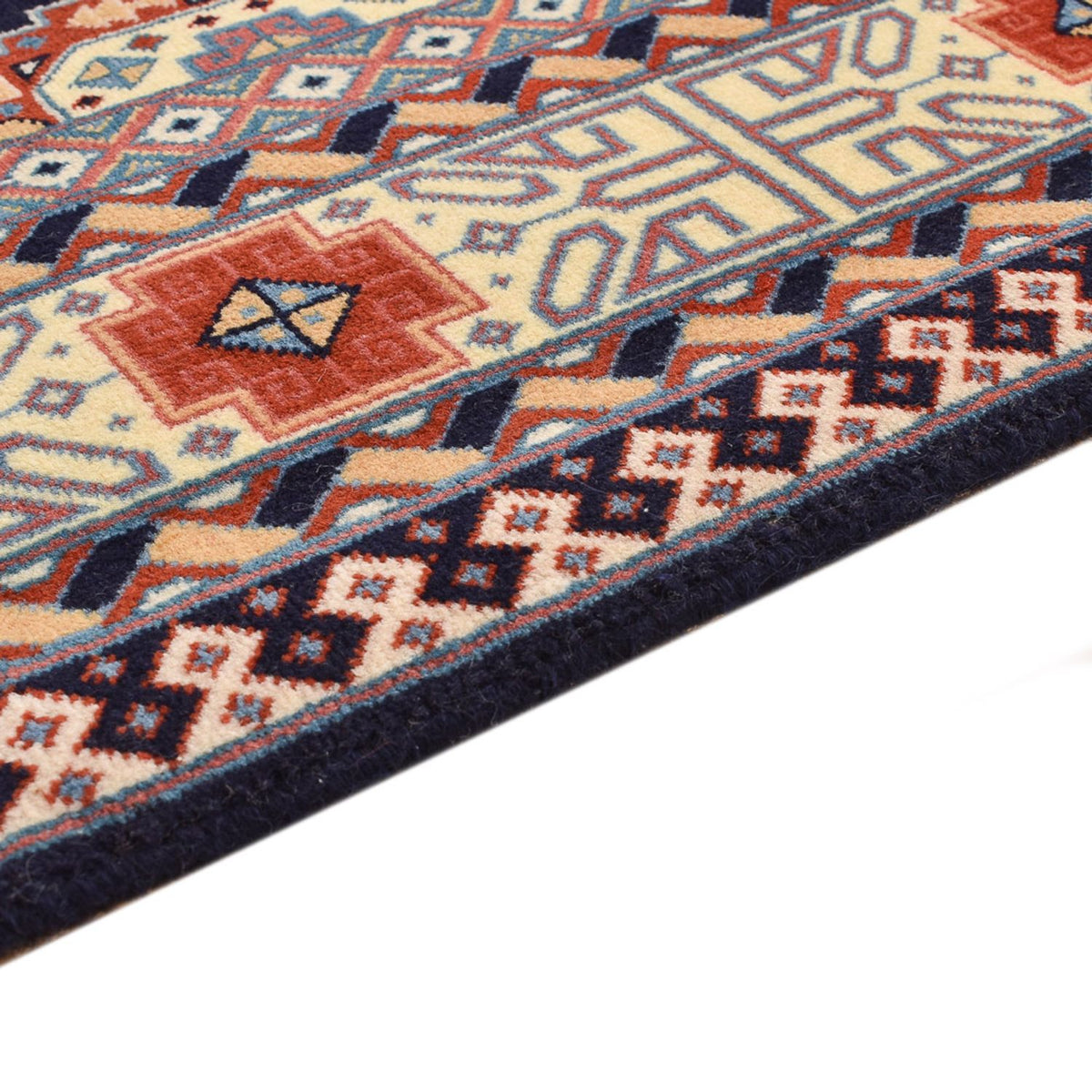 Tappeto corsia Tappeto Persero - Tabriz - Premio - 300 x 73 cm - blu scuro