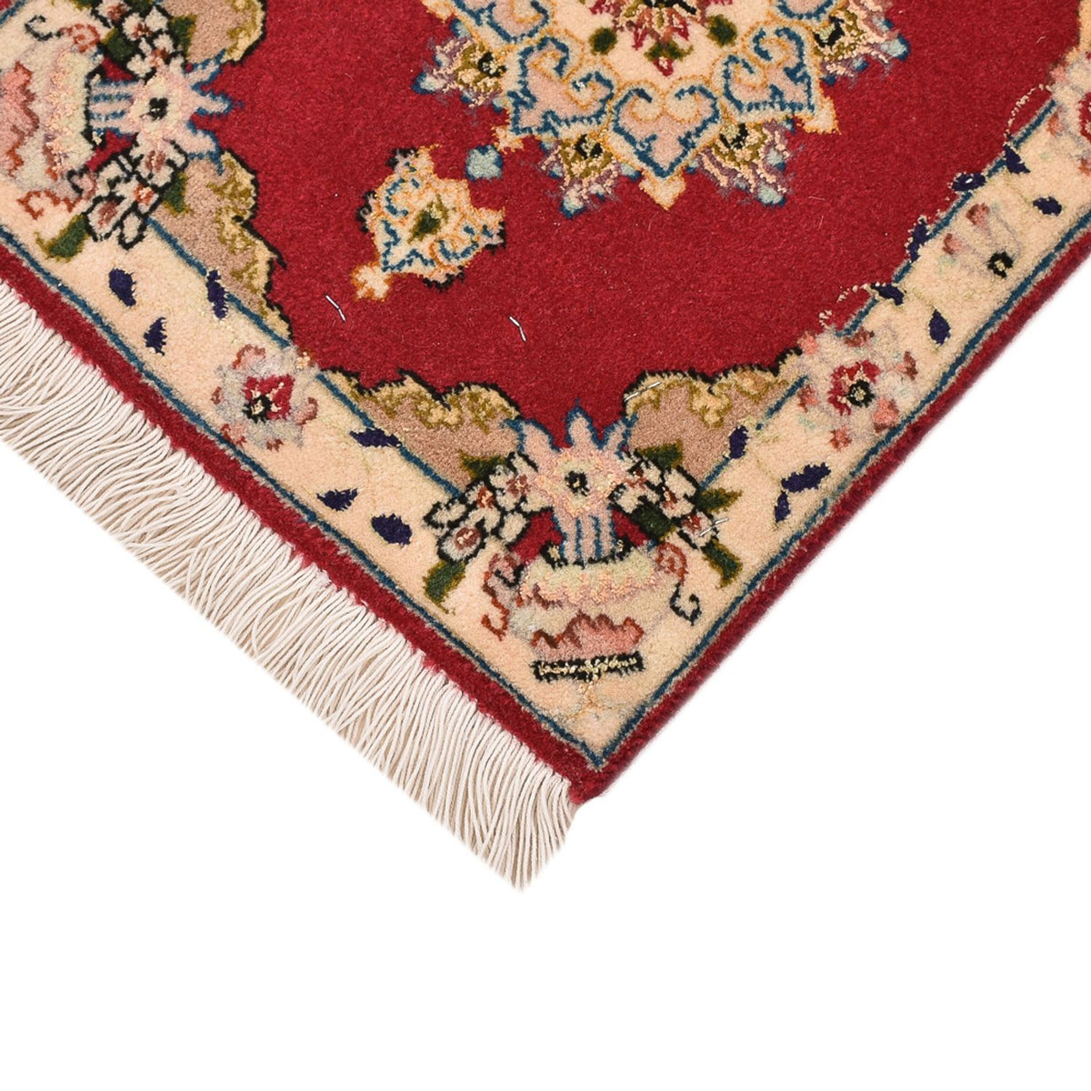 Tappeto Persero - Tabriz - Premio - 40 x 30 cm - rosso