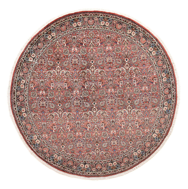 Tappeto Persero - Bidjar rotondo  - 250 x 250 cm - ruggine