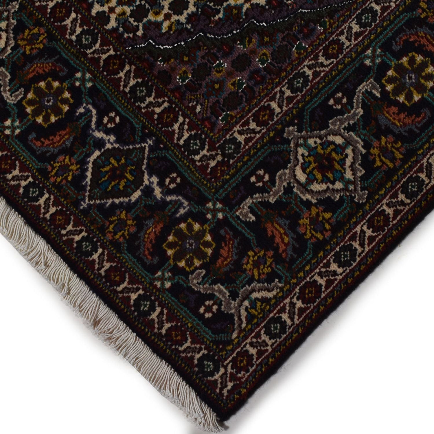 Tappeto Persero - Tabriz - Reale - 208 x 150 cm - marrone scuro