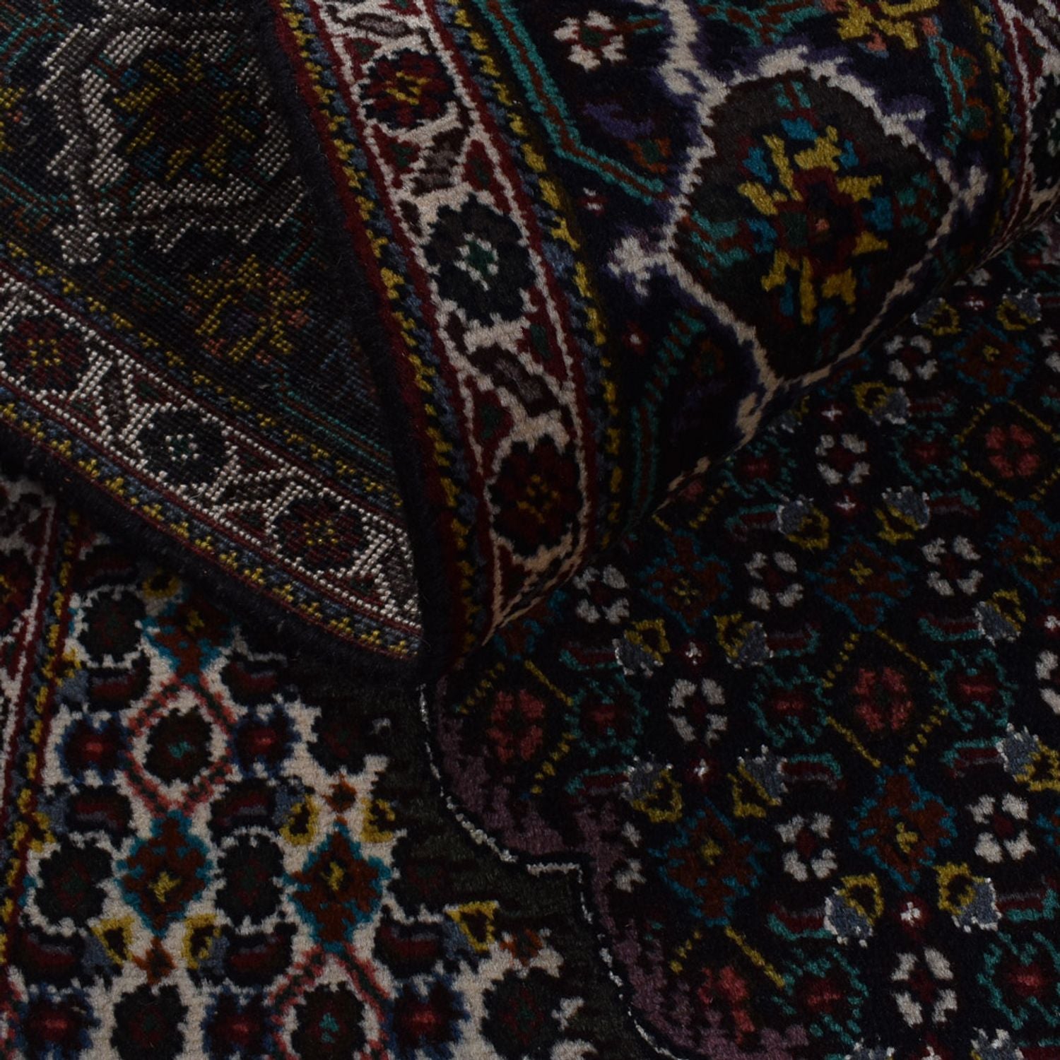 Tappeto Persero - Tabriz - Reale - 208 x 150 cm - marrone scuro