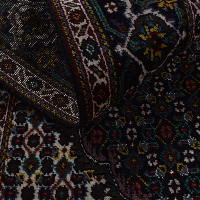 Tappeto Persero - Tabriz - Reale - 208 x 150 cm - marrone scuro