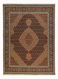 Tappeto Persero - Tabriz - Reale - 202 x 152 cm - marrone