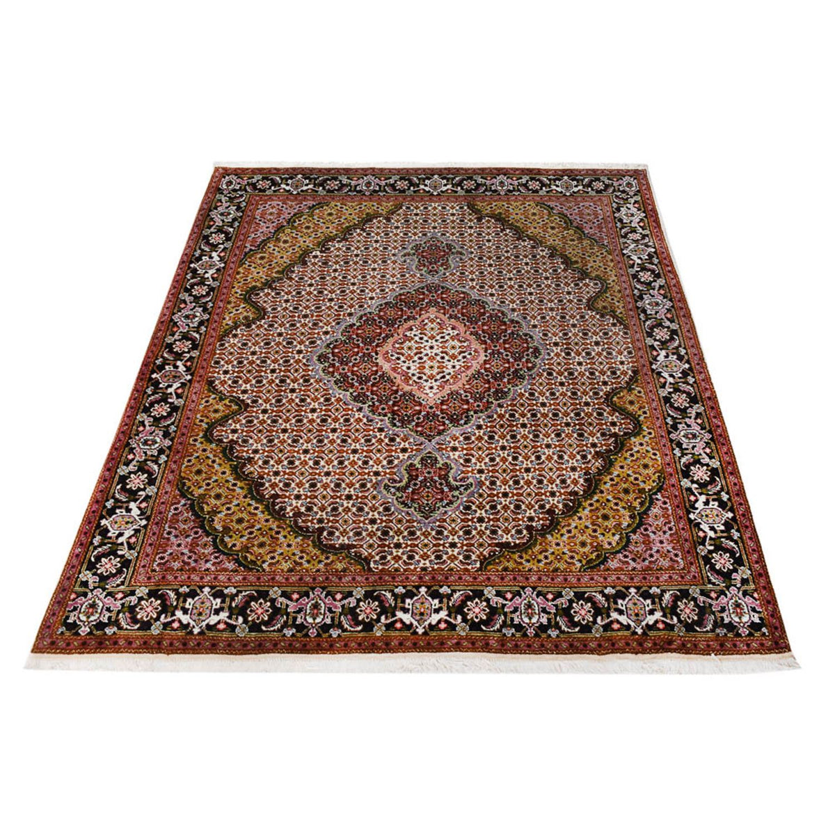 Tappeto Persero - Tabriz - Reale - 196 x 155 cm - multicolore
