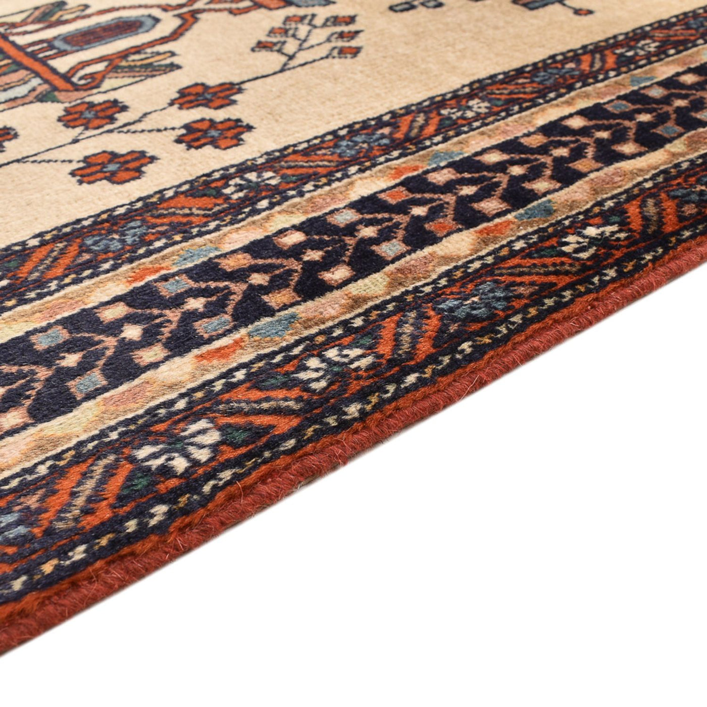 Afshar Sirjan Tappeto 230x195cm - Tappeto persiano