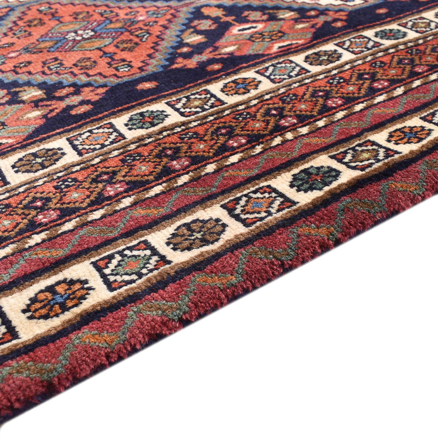 Afshar Sirjan Tappeto 245x178cm - Tappeto persiano