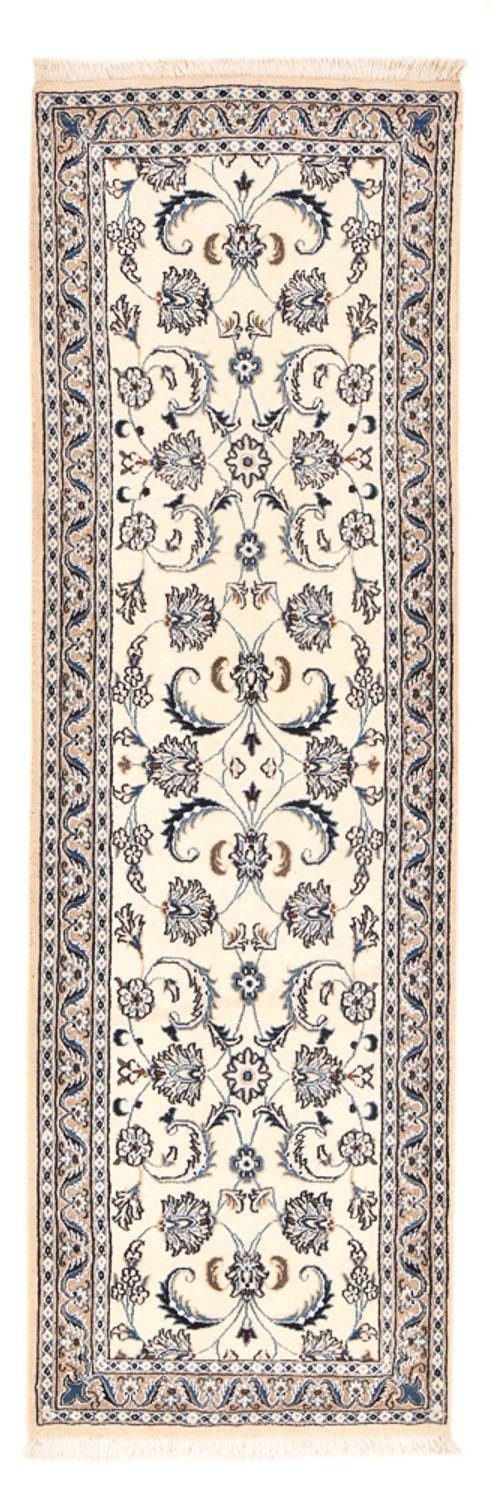 Tappeto corsia Tappeto Persero - Nain - Reale - 196 x 61 cm - crema