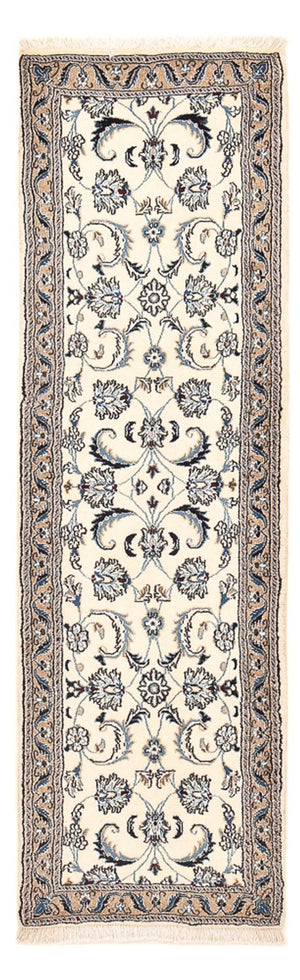 Tappeto corsia Tappeto Persero - Nain - Reale - 195 x 58 cm - crema