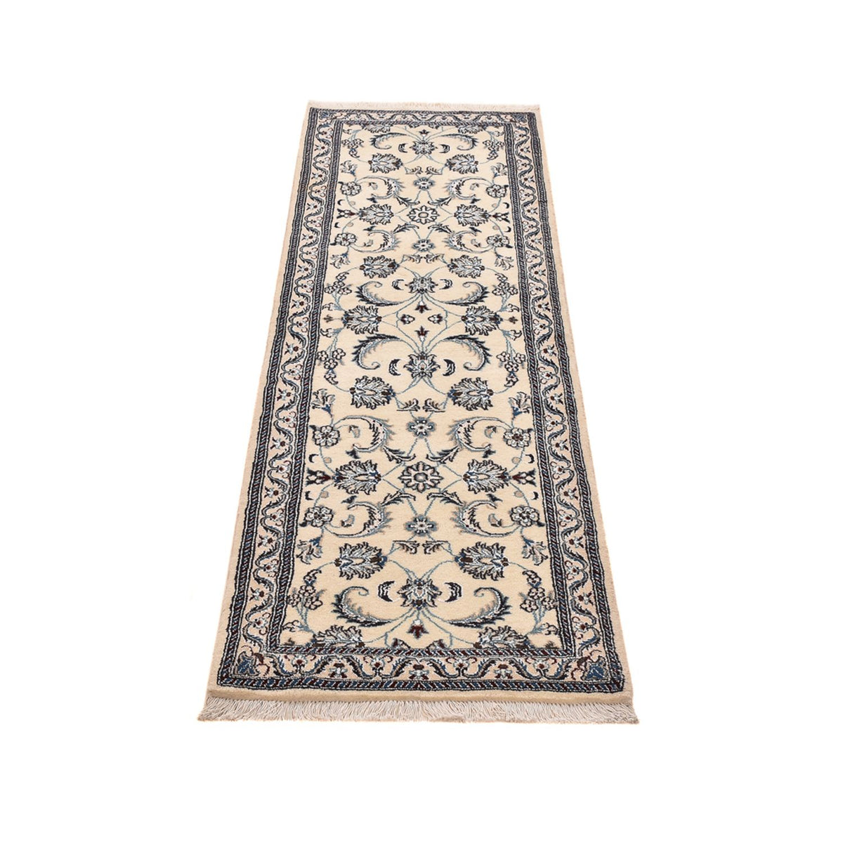 Tappeto corsia Tappeto Persero - Nain - Reale - 192 x 60 cm - crema