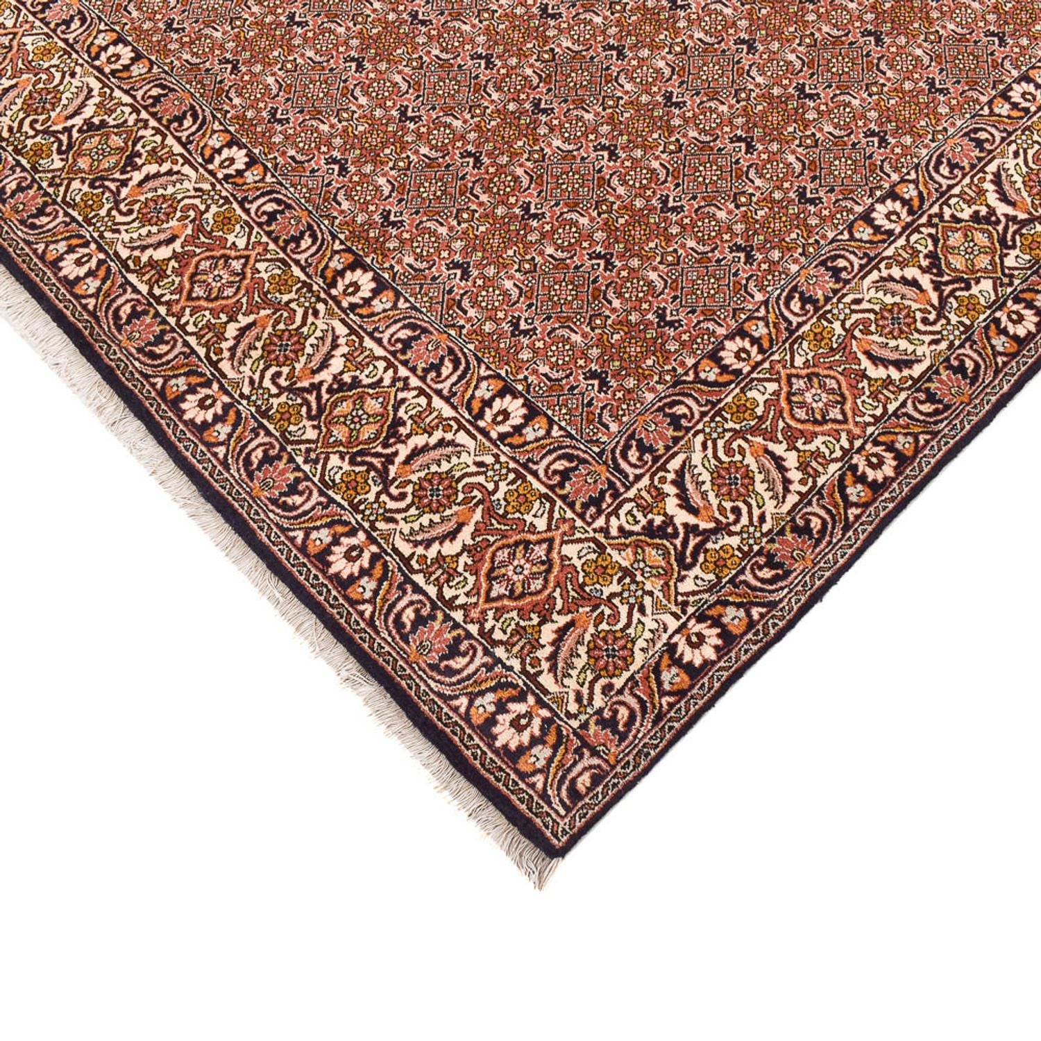 Tappeto corsia Tappeto Persero - Bidjar - 400 x 202 cm - marrone chiaro