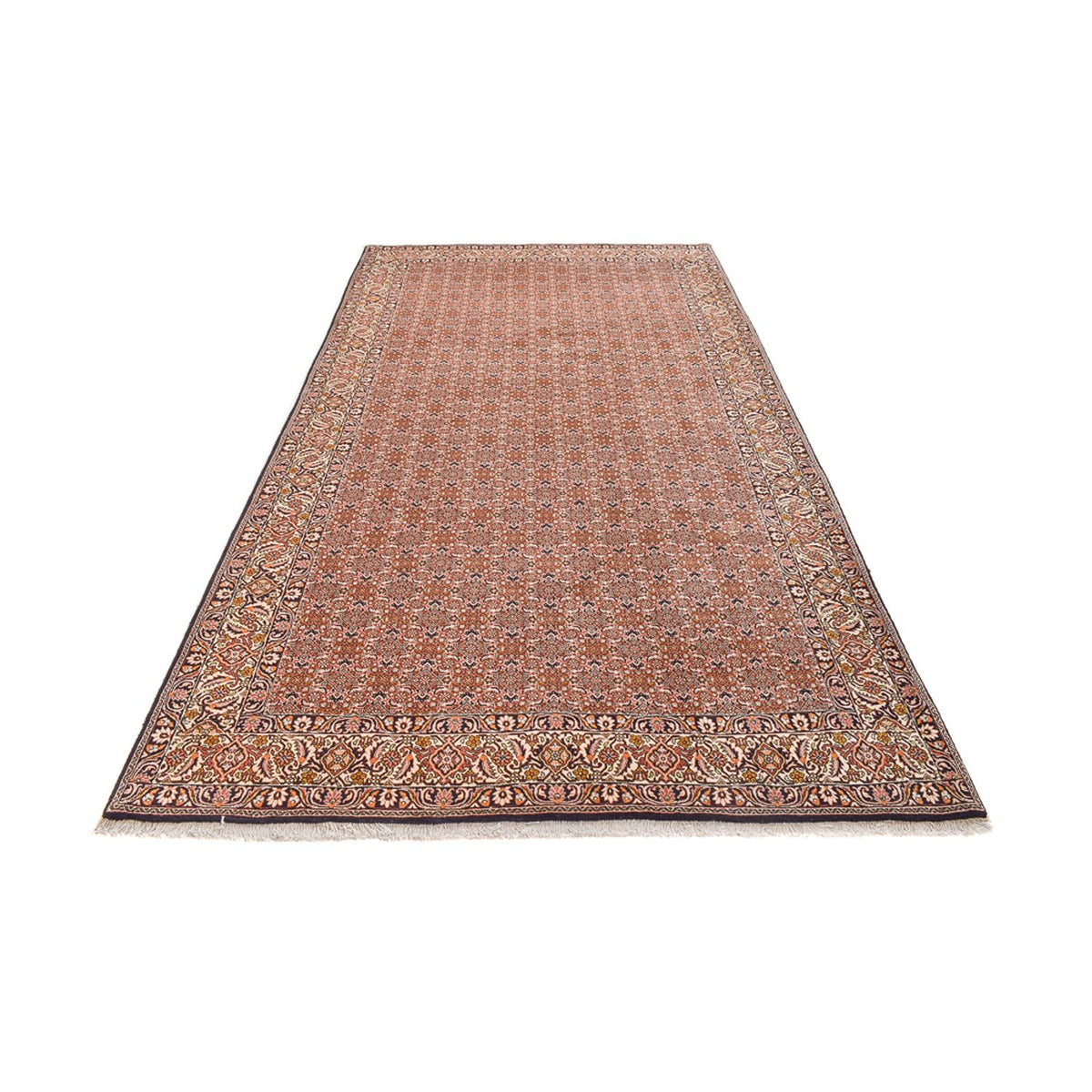 Tappeto corsia Tappeto Persero - Bidjar - 400 x 202 cm - marrone chiaro